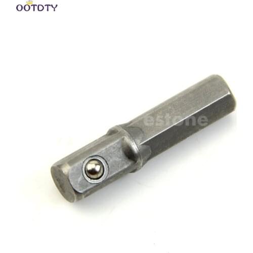 Hex Power Drill Bit Driver Socket Bar Wrench Adapter Extension 1/4"-ThFi