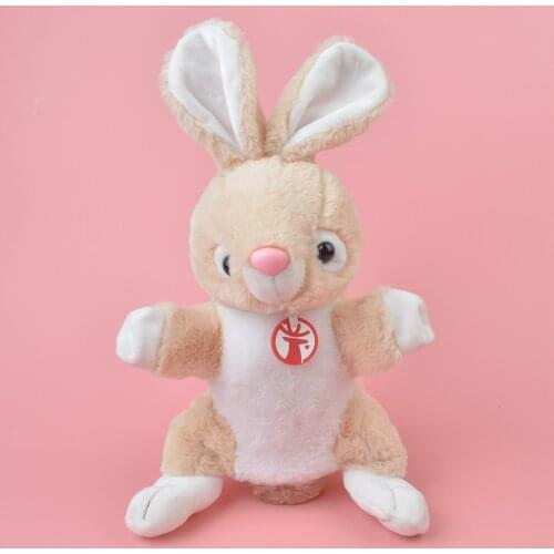Gray rabbit Baby Appease Towel Toys Plush Comfort Towel Soothe Appease Towels Lovely Rabbit Elephant Bear Newborn Comfort