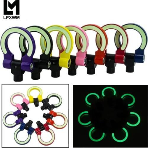 Universal Luminous Iron Tow Hook For Japan Models Car Racing Screw Towing Hook THBJ61