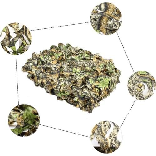 XSXS--7Mx1.5M Hunting Camouflage Net Woodland Training Camo Netting Car Covers Tent Shade Camping Sun Shelter Decoration