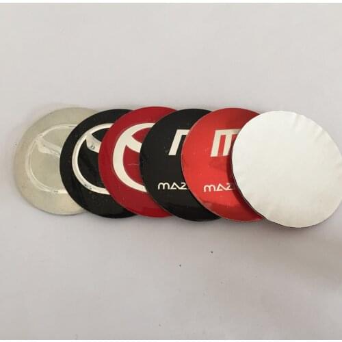 4pcs 56mm Car Wheel Center hub Cap Badge covers emblem sticker car Styling accessories