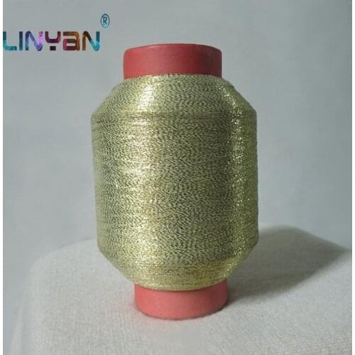 500g*1 piece Golden silk embroidery thread summer style sewing thread yarn for knitting yarn for crochet machine knit yarn zl4