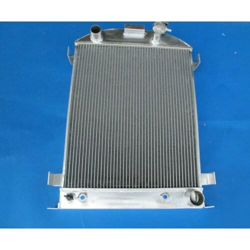 HIGH PERFORMANCE 62MM 3 Row Aluminum Universal Radiator For FORD HI-BOY Grill Shells Chevy Engine 1932 32 NEW