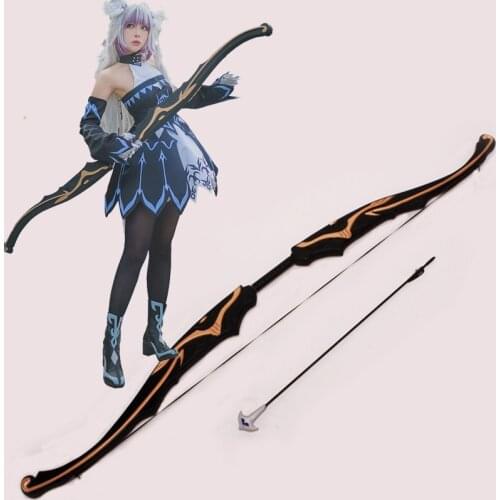 Anime Fate Grand Order Archer Atalanta Bow and Arrow PVC Cosplay Prop Fate/Apocrypha Cosplay Weapons Props for Halloween Party
