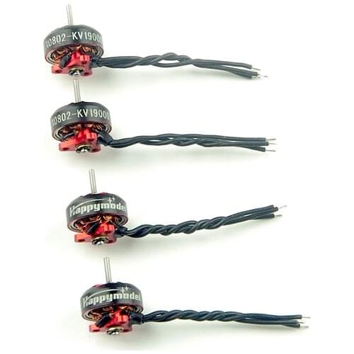 Happymodel EX0802 KV19000 Brushless Motor Double E-clip design / prevent Motor bell to flying off Good Dynamic balance
