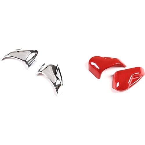 Car Seat Belt Decorative Cover Trim for Toyota Tacoma 2017 2018 2019 Accessories ABS