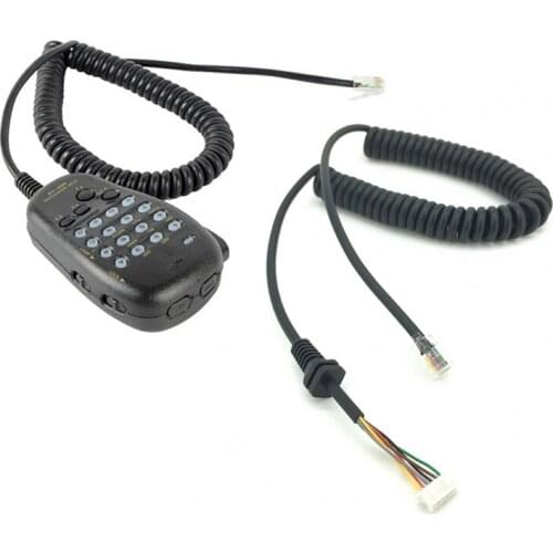 Speaker for YAESU MH-48 MH-48A6J DTMF Speaker Microphone for FT-8800R FT-8900R FT-7900R & Replacement Microphones Mic Cable Cord