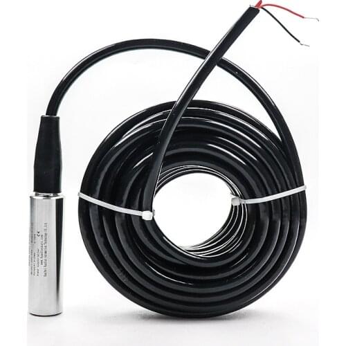 Hydrostatic 4-20ma level transmitter 100m boreholes sewer water level sensor analog 0-10v