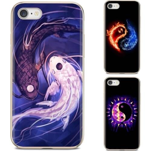 Buy Silicone Phone Case For Huawei P8 P9 P10 P20 P30 P Smart 2019 Honor Mate 9 10 20 8X 7A 7C Pro Lite Yin Yang symbol of peace