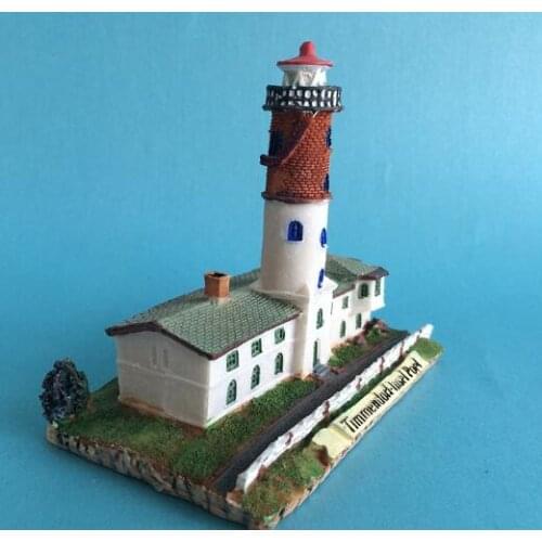 Pall island lighthouse Creative Resin Crafts World Famous Landmark Model Tourism Souvenir Gifts Collection Home Decor