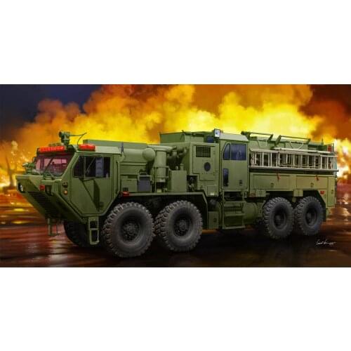 Trumpeter 01067 1/35 scale M1142 HEMTT TFFT Tactical Fire Fighting Truck model kit