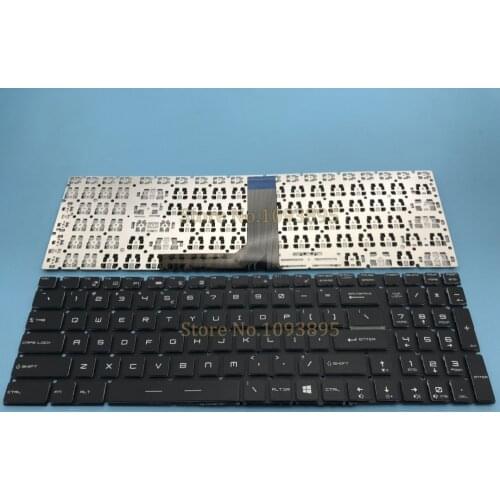 NEW English keyboard For MSI Steelseries GP62 GP62 6QE GP72 GP72 2QE Gaming Laptop English keyboard No Backlit
