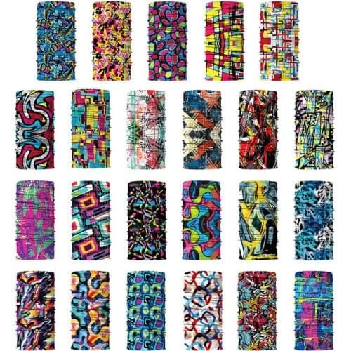 Outdoor Sport Cycling Bandana Multifunctional Headband Neck Seamless Outdoor Cycling Scarf Mask Men Women Camping Hiking Scarf