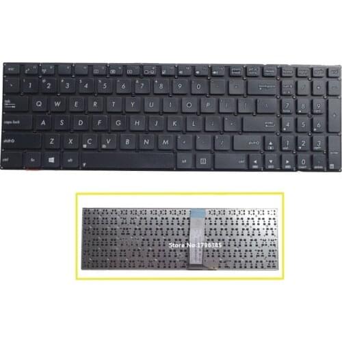 SSEA New US black Keyboard For ASUS X502 X502CA X502A X502U X502XE X502C laptop Keyboard without frame