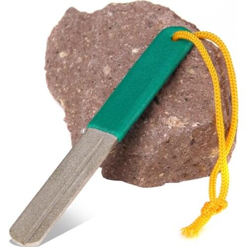 1PC Hot Portable Outdoor Double Groove Fishing Hook Sharpening Hone New Fishing Grinding Hook Sharpener Tool Fish Accessories