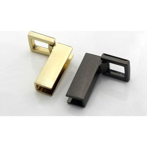 2pcs Metal Bag Side Anchor Gusset Fashion Durable Hanger Clamps Bag Side Edge Anchor Link Hardware for Bag Purse Strap