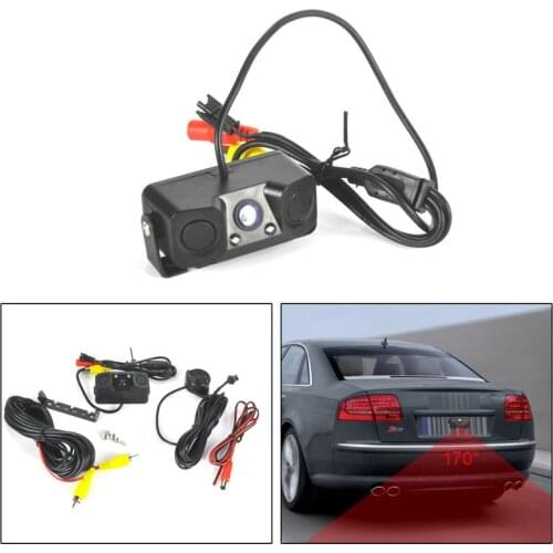 3 IN 1 Video Parking Sensor Car Reverse Indicator Alarm BiBi Sensors Detector 2 Parking Sensor Car Reverse Radar Alarm Kit