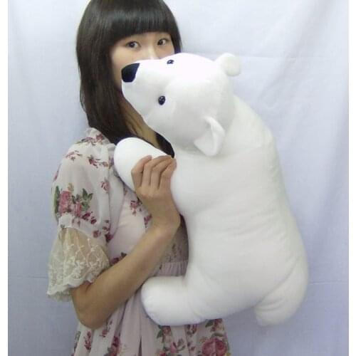55 cm white polar bear plush toy lovely polar bear doll gift w5488