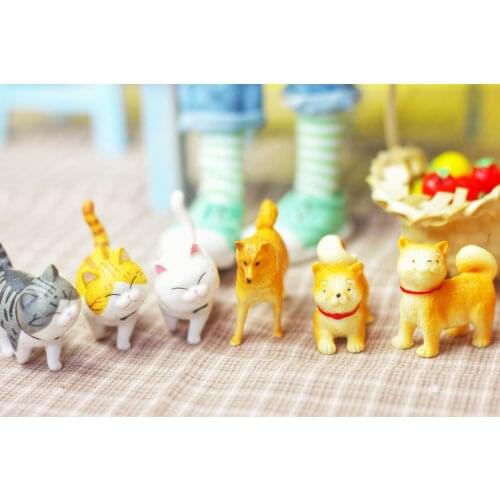 BJD doll pet 6 points OB11 small cloth Holala photo accessories simulation miniature doll house props pet cat and dog