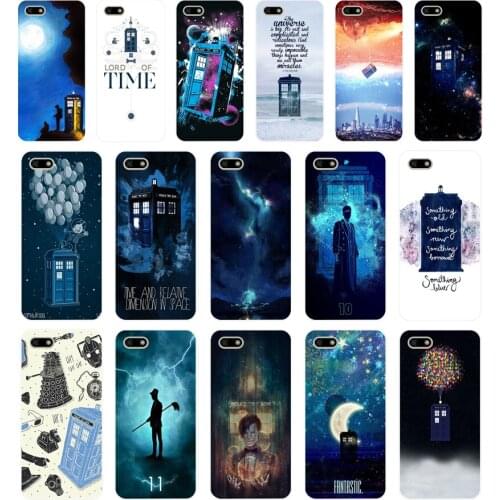249FG Tardis Box Doctor Who Soft Silicone Tpu Cover Case for huawei Honor 7a 5.45 pro 5.7 7c 7x y5 2018 case