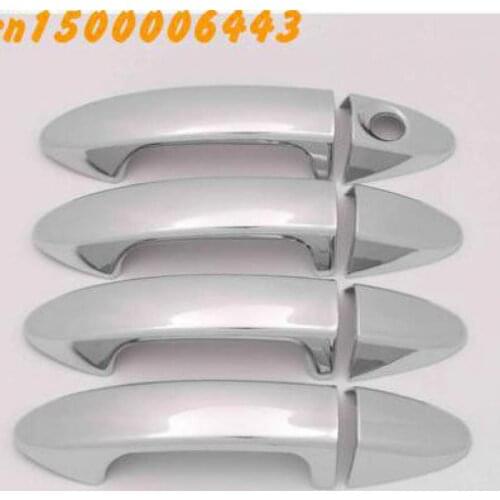 For Ford Ecosport 2013-2017 Chrome Door Handle Car Covers Trim Of 4 Door Accessories Abs Plastic Car Styling 2014 2015 2016