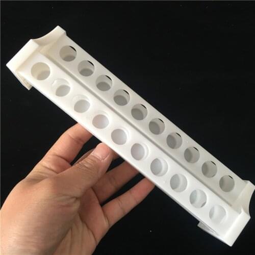 J03012 Plastic Test Tube Rack Holder Support Burette Stand Lab Test Tube Stand Shelf School Supplies