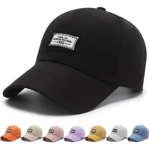 Patch Casual Soft Top Couple Caps Ins American Trend Men And Women Alphabet Baseball Caps Student Outdoor Sun Hats