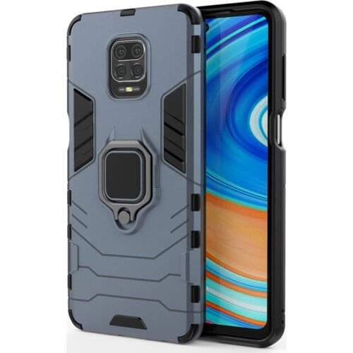 Armor Ring Cover For Redmi Note 9S 9 pro MAX case Magnetic Car Hold Shockproof Soft Bumper Phone Case For Redmi Note 9S 9PRO MAX