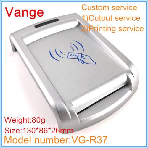 2pcs/lot access control system project box IP54 ABS plastic enclosure case diy 130*86*26mm made by mould