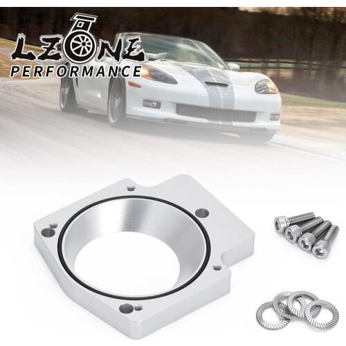 102mm Throttle Body to 75mm Intake Manifold Spacer Manifold Adapter Plate Aluminum For LS1 LS2 LS3 LS6 LS7 LSX GM GNE lll Engine