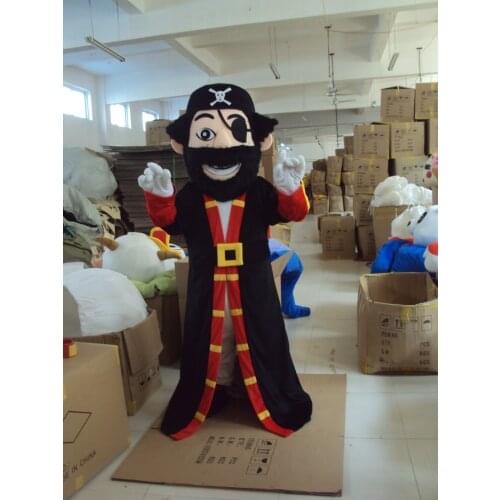 Pirate Captain mascot costume hot sale Halloween cartoon character fancy dress carnival costume Cosplay Outfits Adult Size
