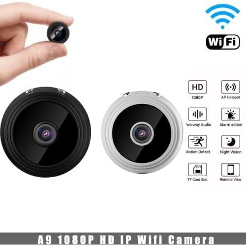 A9 Micro camera 1080P ip camera Nigh Mini Voice Wireless Recorder Magnetic IP Camcorders Video Surveillance camera wifi Monitor