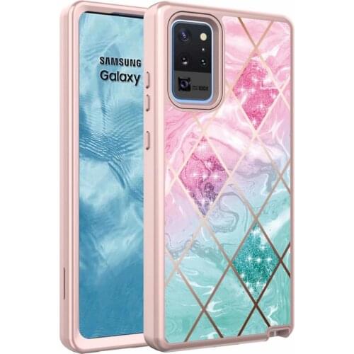 360 Full Armor Shockproof Phone Case For Samsung Galaxy Note 20 Ultra PC TPU Anti-knock Cover Note 20 Coque Silicone Case