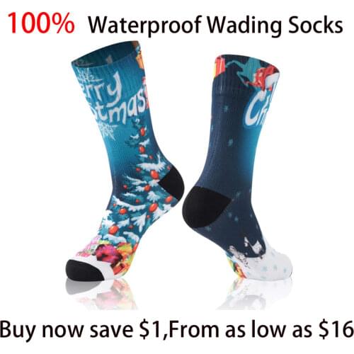 RANDY SUN Ankle Waterproof Sports Socks Breathable Windproof Sweat Wicking Soft Outdoor Hiking Climbing Fishing Cycling Socks