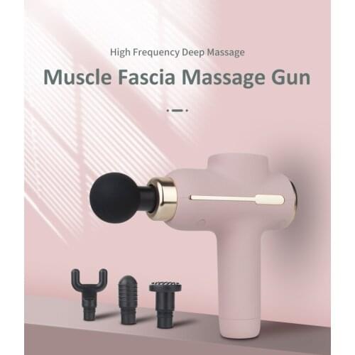 Smart Massage Gun Deep Tissue Percussion Muscle Pain Killer Massager 3000 Turn Touch Screen Fascia Gun Electric Body Massager