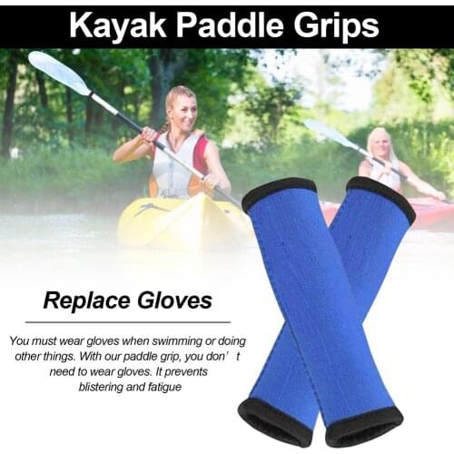 High Quality Kayak Paddle Grips Non-Slip Comfortable Kayak Paddle Grip Non-Slip Soft Hand Protection Kayak Accessories