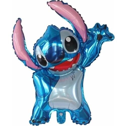 10/50pcs Disney Lilo Stitch Balloons 1-9 Years Old Birthday Party Decorations Baby Shower Kids Toy Cartoon Helium Balloons
