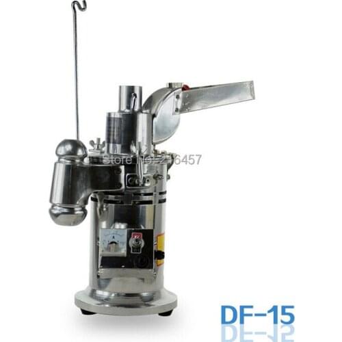 Automatic Table-type Continuous Feeding Herb Mill Grinder Pulverizer 15kg/h te