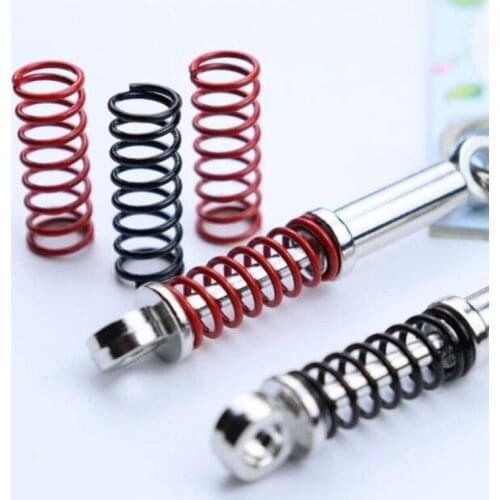 Key ring decompression toy car shock absorber creative key chain shock absorber key chain car modification accessories
