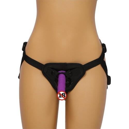 Wearable Realistic Dildo Women Flirting Sexy Harness Bondage Belt Strap On Dildos Sex toys for Lesbian Role Play