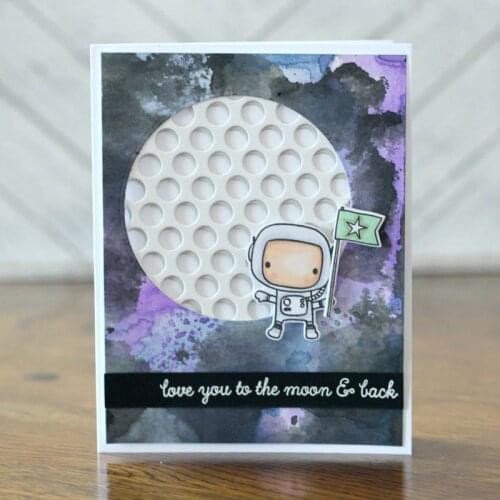 Dot Layers Plate Background Metal Cutting Dies Stencils for DIY Scrapbooking Decorative Craft Embossing Paper Card New 2018