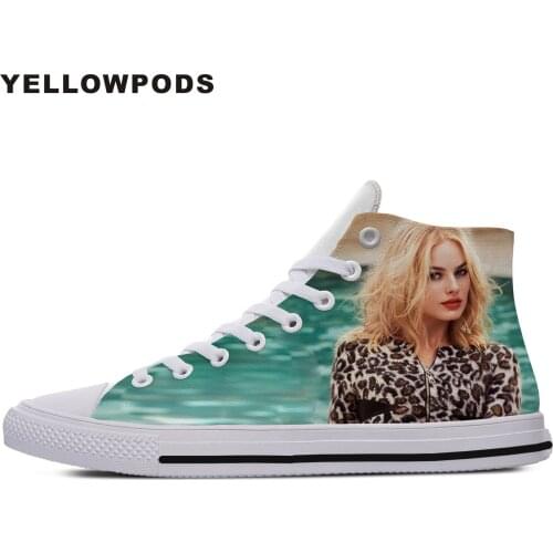 Mens Casual Shoes Pop Funny High Quality Handiness Margot Elise Robbie Outdoor Sport Shoes Lightweight Breathable Casual Shoes