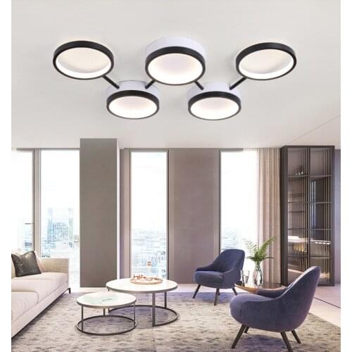 Nordic New Living Room Lamp Ceiling Lamp Modern Minimalist Atmosphere LED Bedroom Dining Room Study Room Lamp