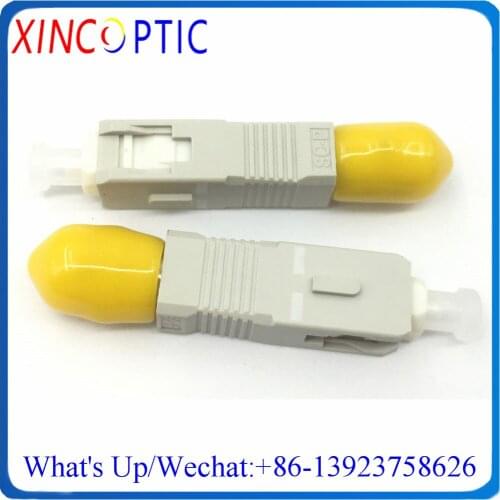 SCUPC to ST UPC SM MM Simplex Fiber Adaptor(Female to Male),SC Male to ST Female SC-ST Hybrid Fiber Optic Adapter Connector