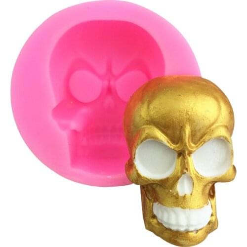 Halloween Skeleton Styling Silicone Mold Soap Handmade Soap Mold Flip Sugar Roasted Chocolate Decorative Tool