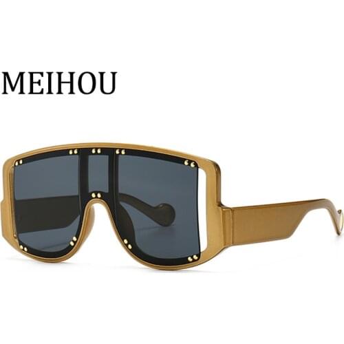 2021 Brand Oversized Sunglasses Women Big Frame Square Glasses Men Vintage Retro Shades Sun Glasses Female UV400 oculos