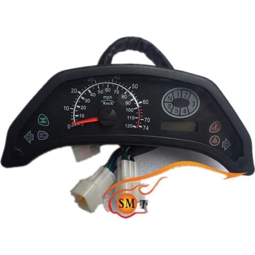 Motorcycle Tachometer Speedometer Speedo Meter Gauge Cluster For Jianshe 400 ATV ATV400
