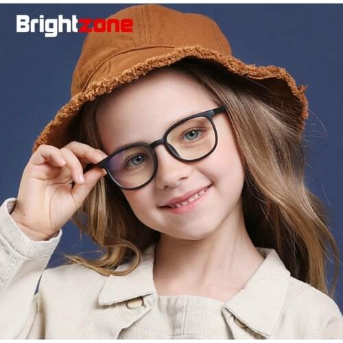 Ultra Light Anti Blue Ray Light Glasses For Kids Boys Girls Clear Computer Gaming TV Glasses Soft Durable Unbreakable Frame