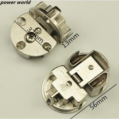 1pcs High Quality Flat hinge/Cabinet door flap hidden Hinges Hardware furniture hinge