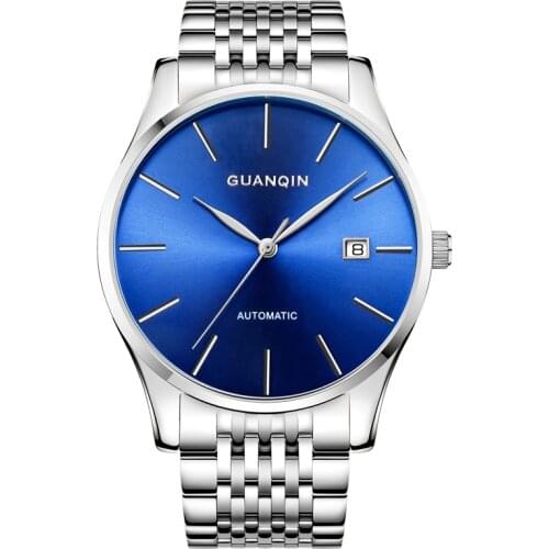 2020 Guanqin GJ16056 mens watch top brand luxury mens fashion business stainless steel waterproof